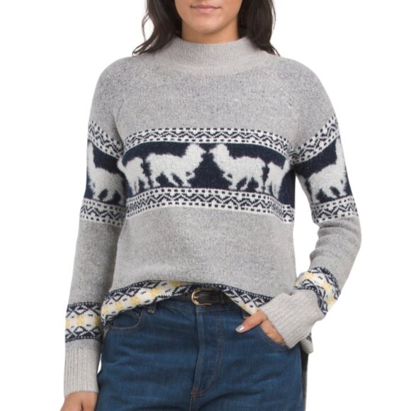 NEW  COCOBLEU Winter Cozy Sweater Heather Grey for women 168tn - Picture 1 of 4